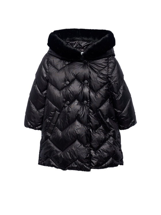 Abel & Lula Kurtka zimowa 5847 Czarny Regular Fit