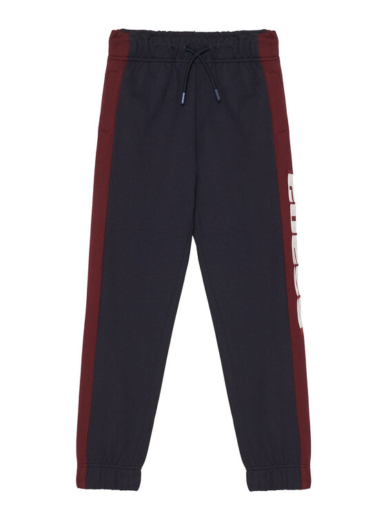 Guess Spodnie dresowe L6RB01 KA6R4 Granatowy Regular Fit