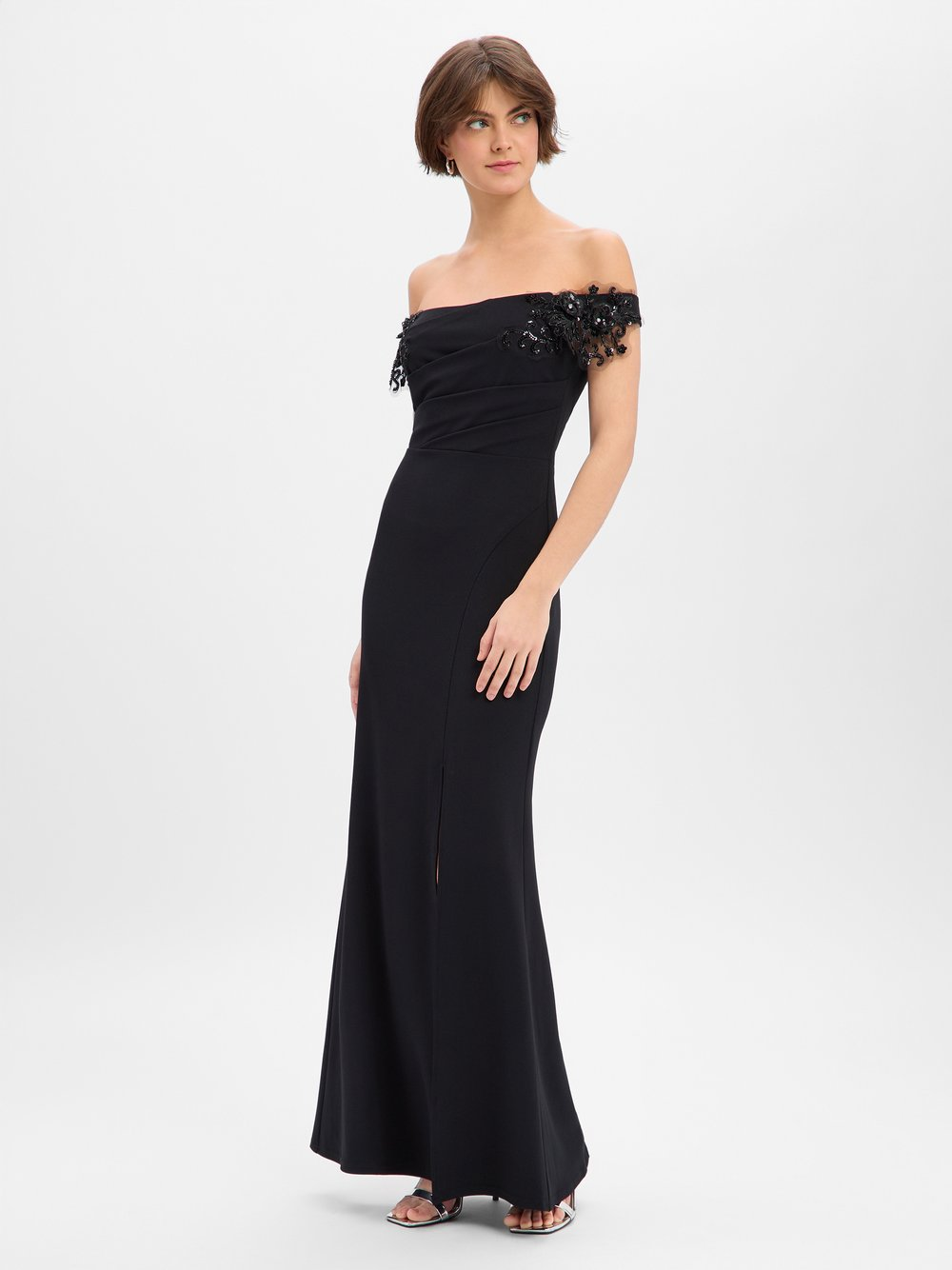 Lipsy Damska sukienka wieczorowa Kobiety czarny, 38