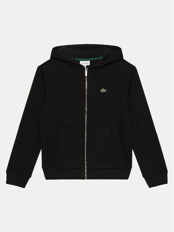 Lacoste Bluza SJ9723 Czarny Regular Fit