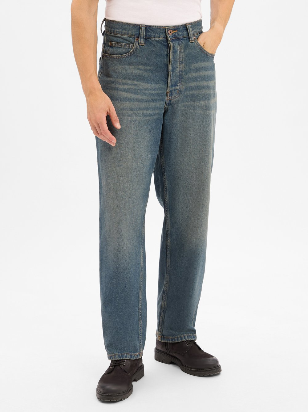 Dickies Dżinsy - Thomasville Mężczyźni Bawełna niebieski, 36-32