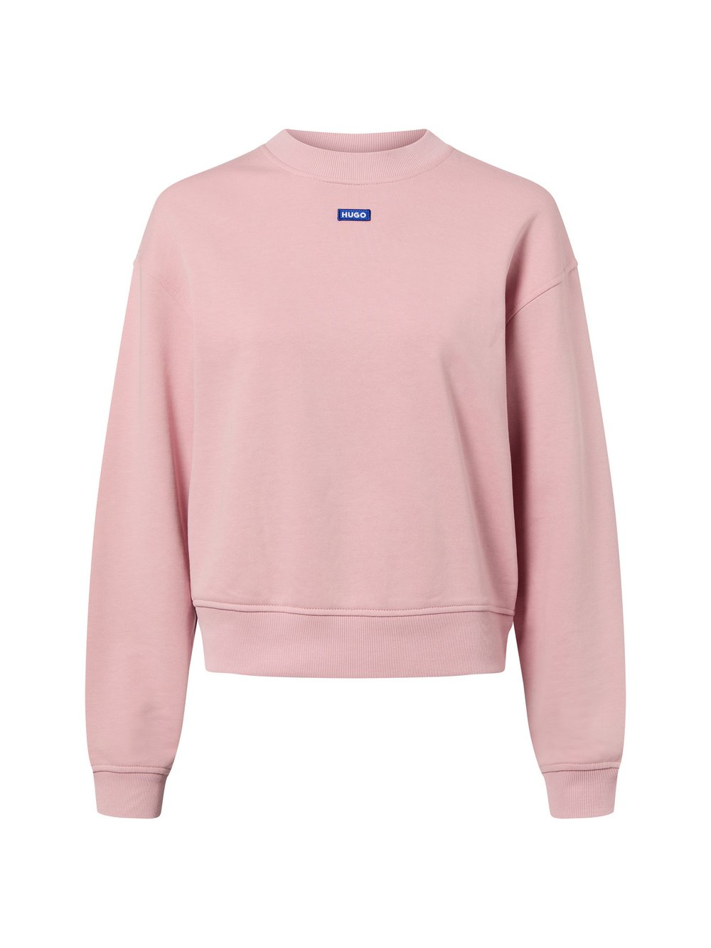 HUGO BLUE Bluza damska - Delessa Kobiety Bawełna różowy, XS