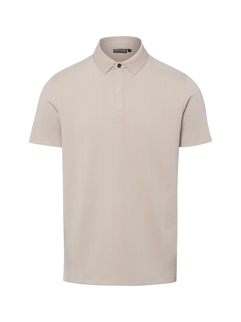 Finshley & Harding Męska koszulka polo Mężczyźni beżowy, M