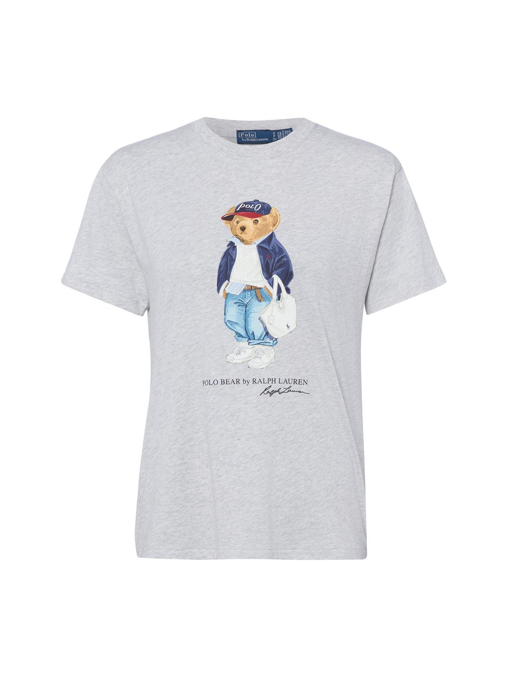 Polo Ralph Lauren Koszulka damska Kobiety Bawełna szary, S