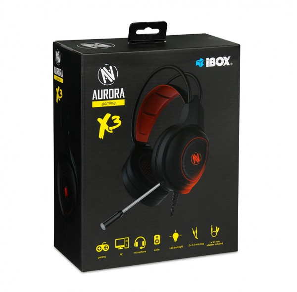 Słuchawki gamingowe iBOX Aurora X3