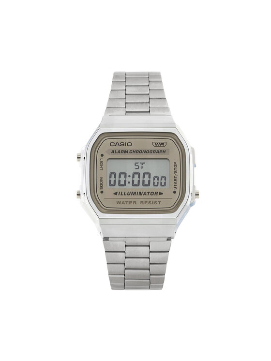 Casio Zegarek A168WA-8AYES Srebrny miniaturka