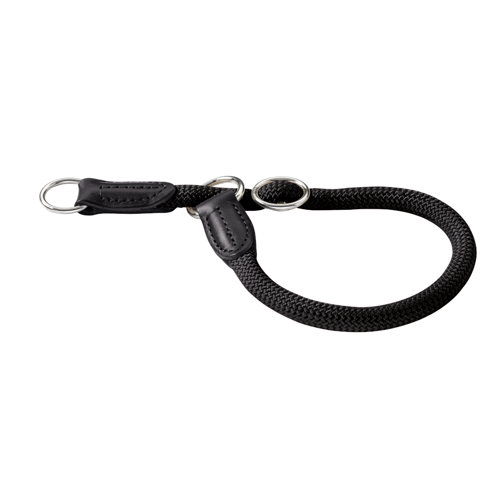 Obroża zaciskowa do tresury HUNTER Freestyle, czarna  - Obwód szyi: max. 45 cm, Ø 4,5 mm