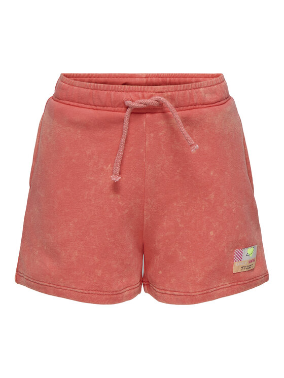 Kids ONLY Szorty sportowe Minna 15347958 Pomarańczowy Regular Fit