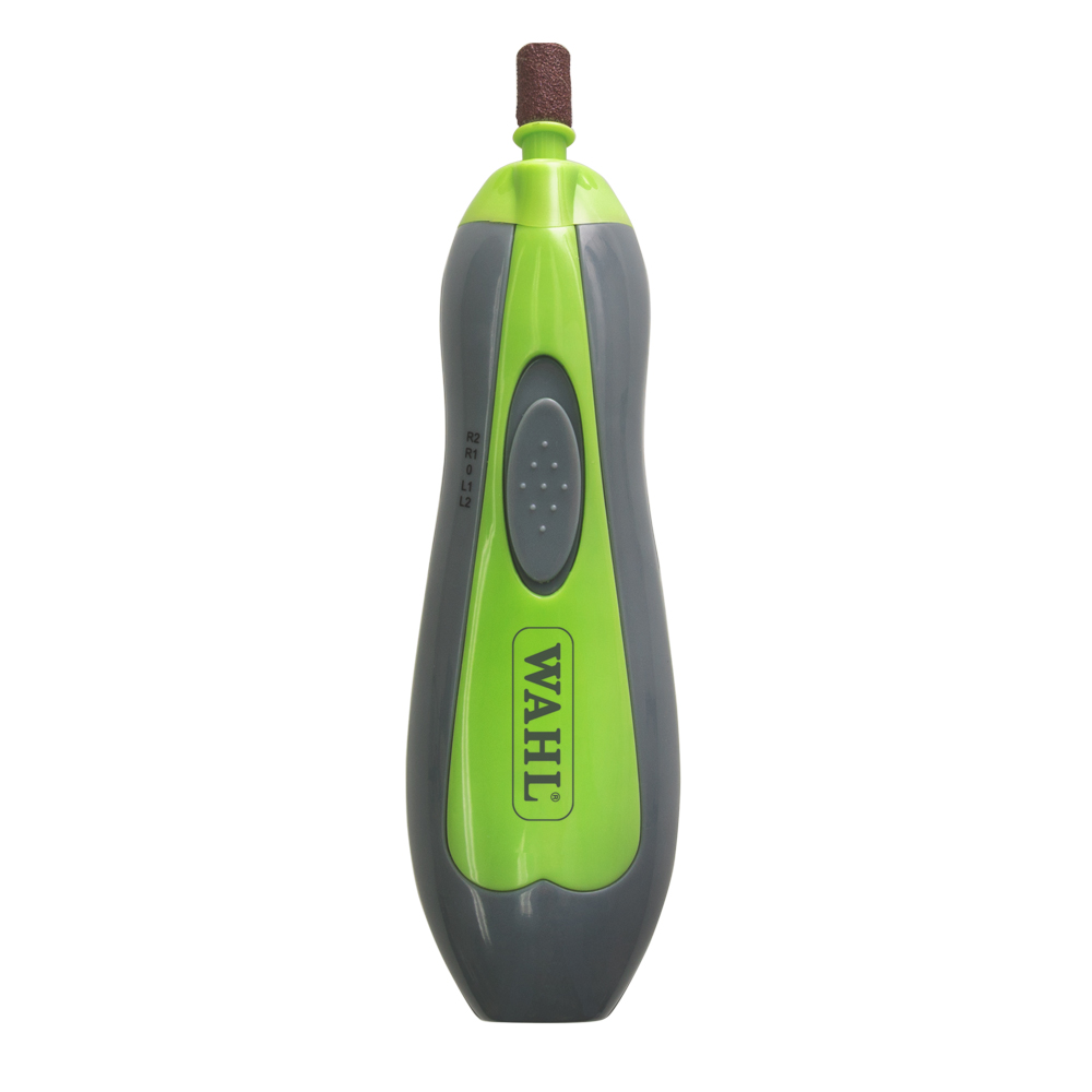 WAHL® bezprzewodowa szlifierka do pazurów - Zielona, ok. dł. 15 x szer. 4 x wys. 3 cm