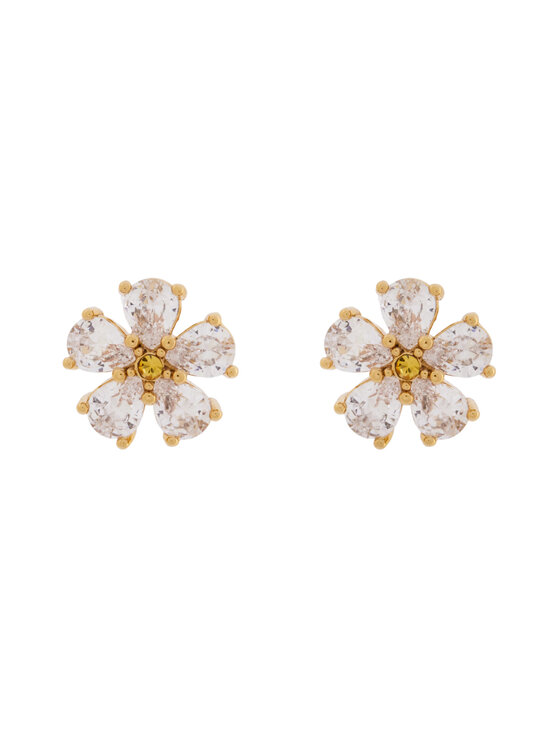 Kate Spade Kolczyki Bursting Blooms KK491 Złoty
