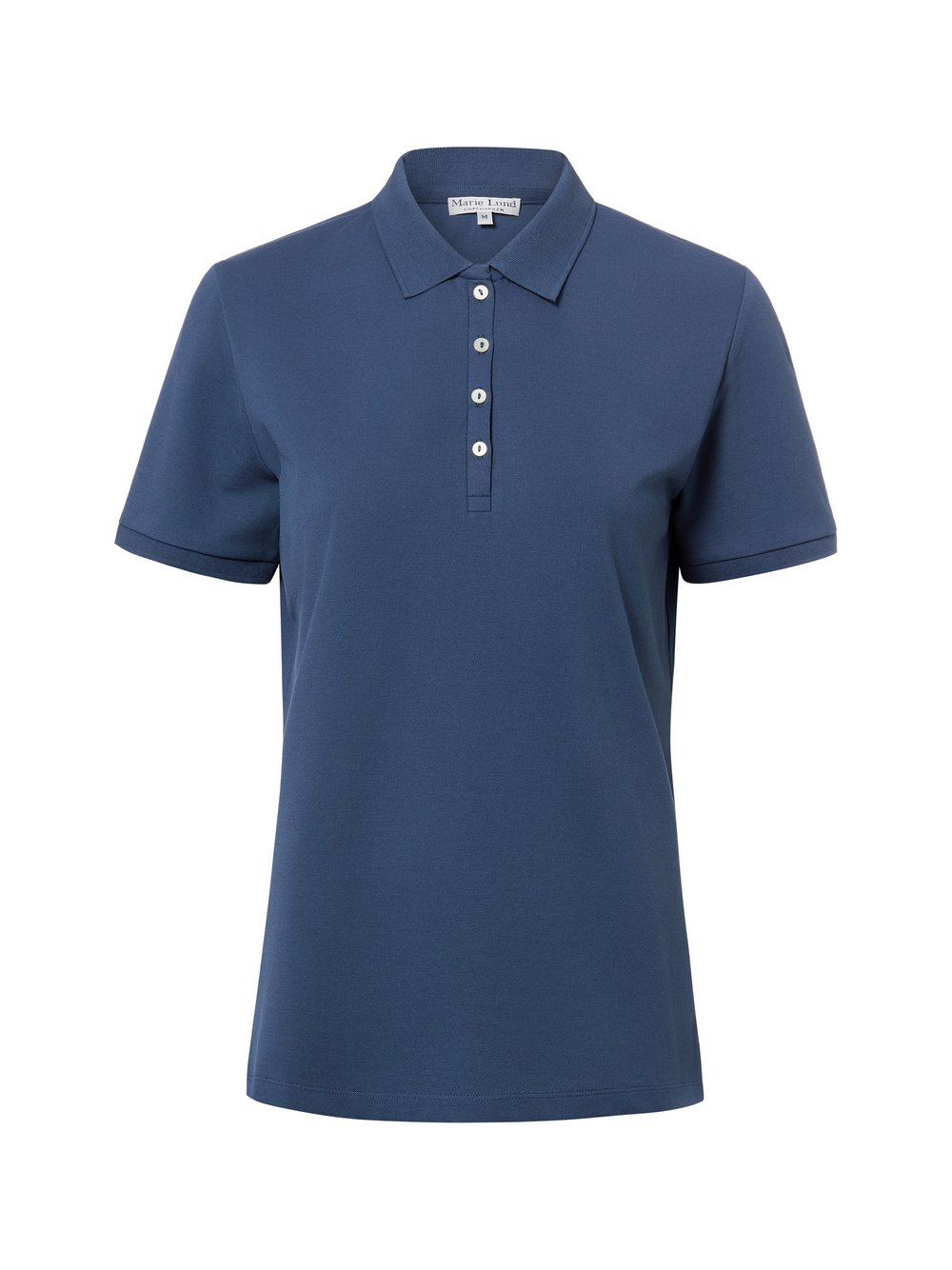 Marie Lund Damska koszulka polo Kobiety Bawełna niebieski, XS