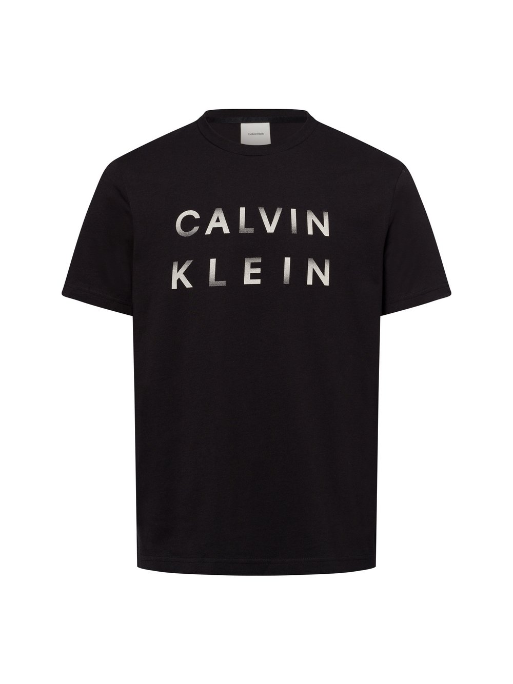 Calvin Klein Koszulka męska Mężczyźni Bawełna czarny, S