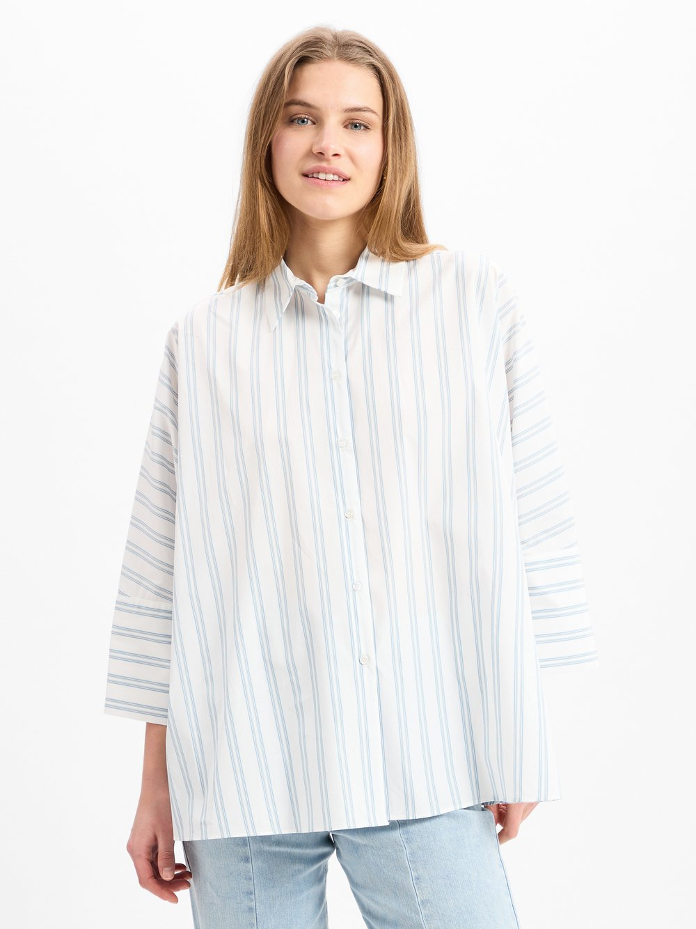 Weekend Max Mara Damska bluzka koszulowa - Hudson Kobiety Bawełna biały, 40