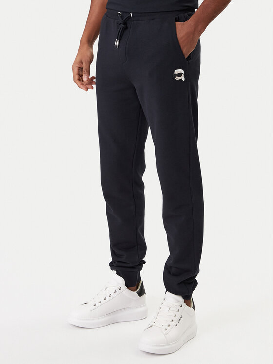 KARL LAGERFELD Spodnie dresowe 705713 561900 Granatowy Regular Fit