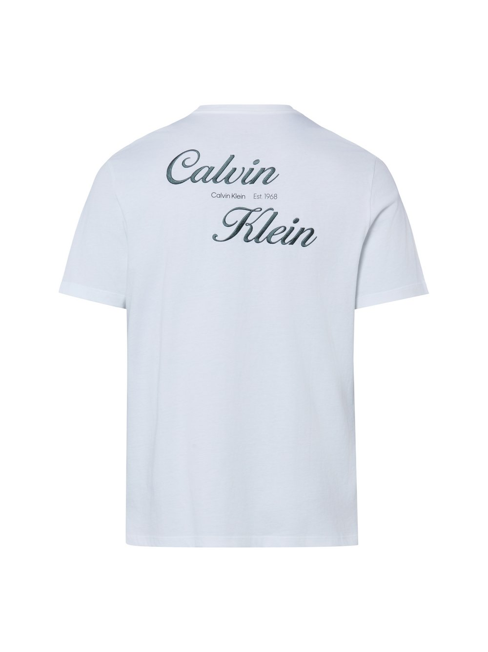Calvin Klein Jeans Koszulka męska Mężczyźni Bawełna (100%) biały, S