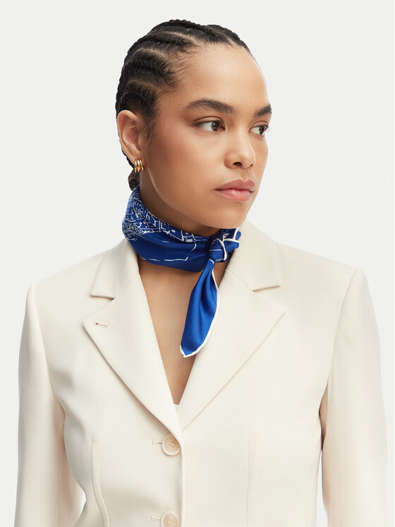 LAUREN RALPH LAUREN Apaszka 454P09789002 Niebieski