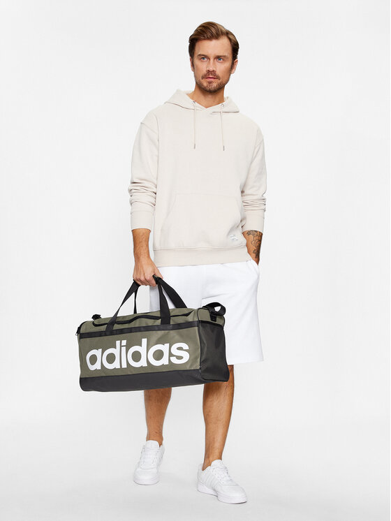 adidas Torba sportowa Essentials Linear Duffel Bag Medium HR5350 Zielony