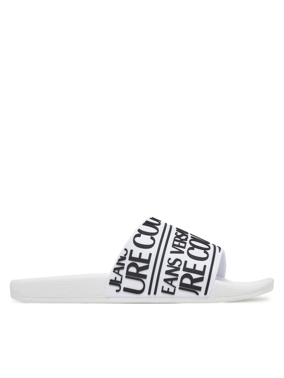 Versace Jeans Couture Klapki 78YA3SQ1 Biały