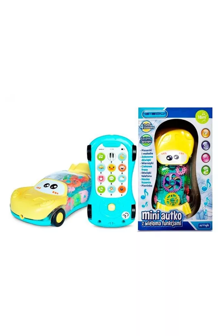 Mini autko z wieloma funkcjami E-Edu