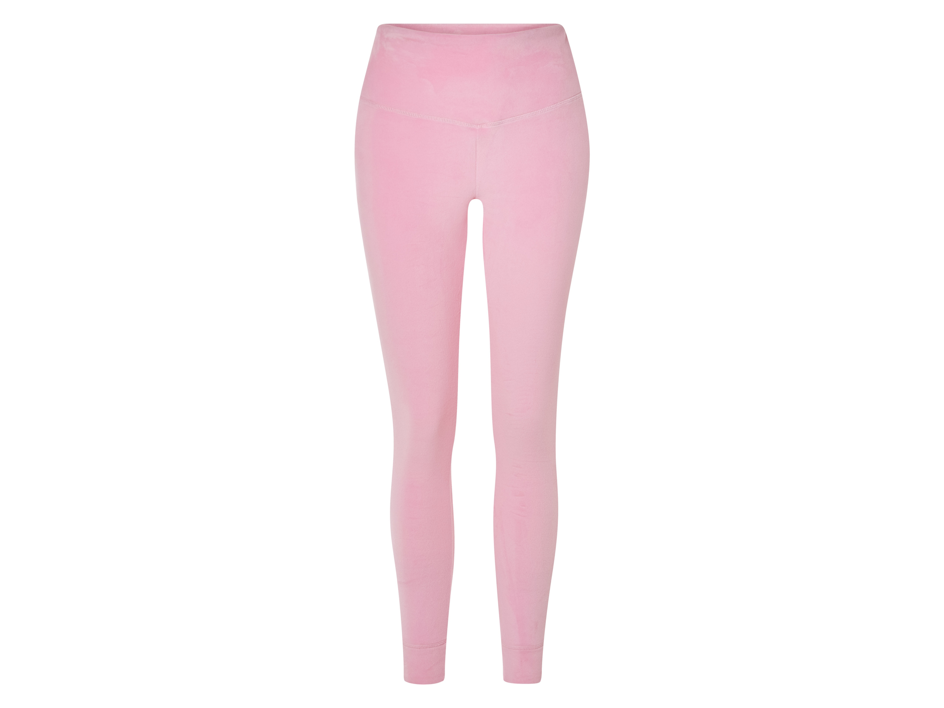 esmara® Legginsy damskie z miękkiego weluru  (Różowy, S(36/38))