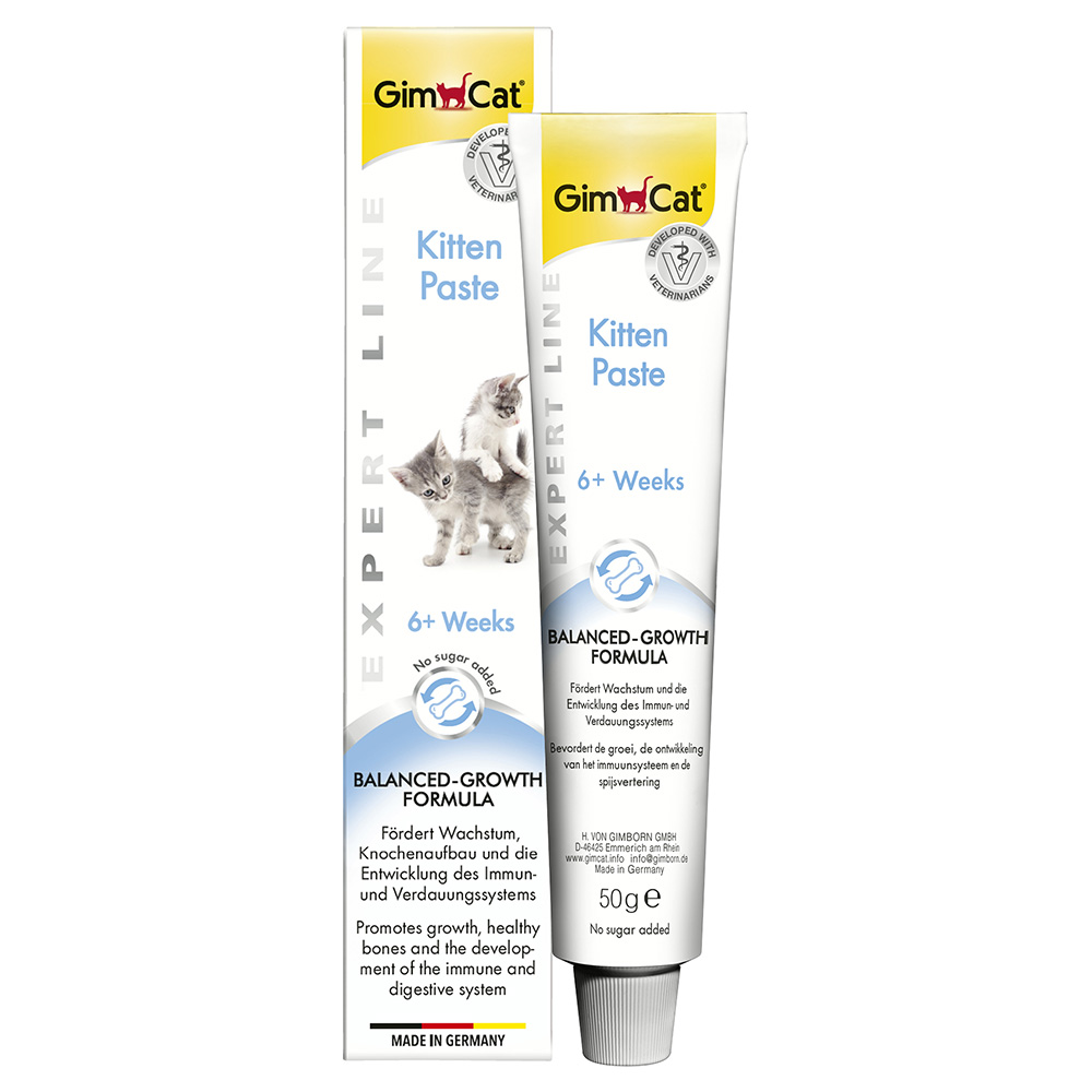 GimCat Kitten, pasta dla kociąt - 3 x 50 g
