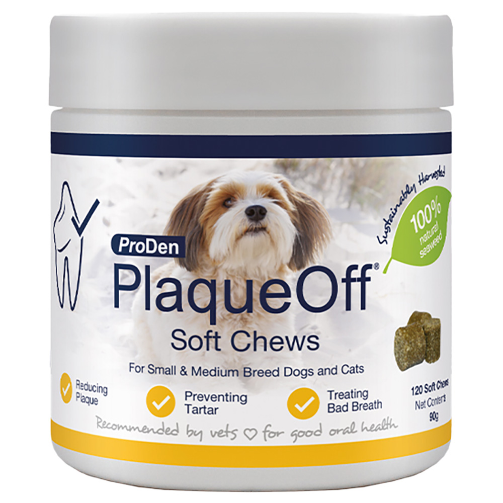 ProDen PlaqueOff Soft Chews Small & Medium - 120 sztuk