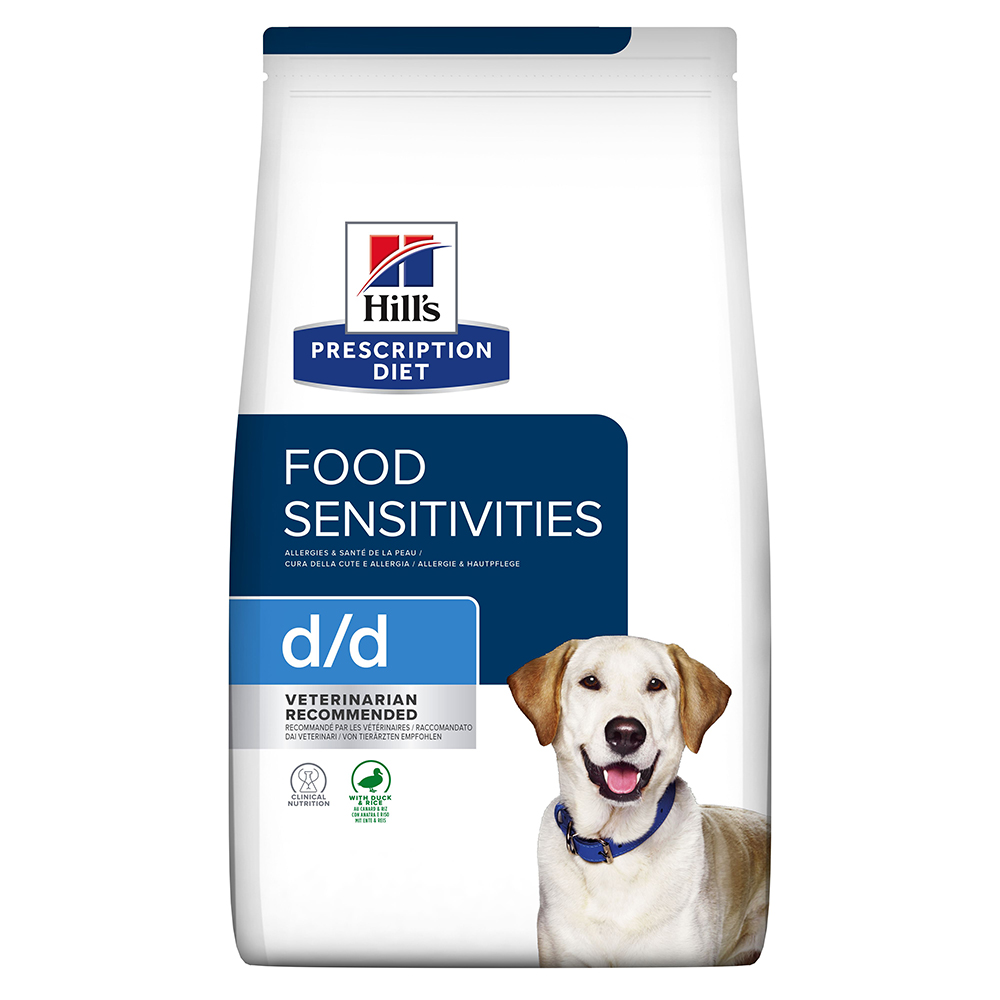 Hill's Prescription Diet d/d Food Sensitivities, kaczka i ryż - 12 kg