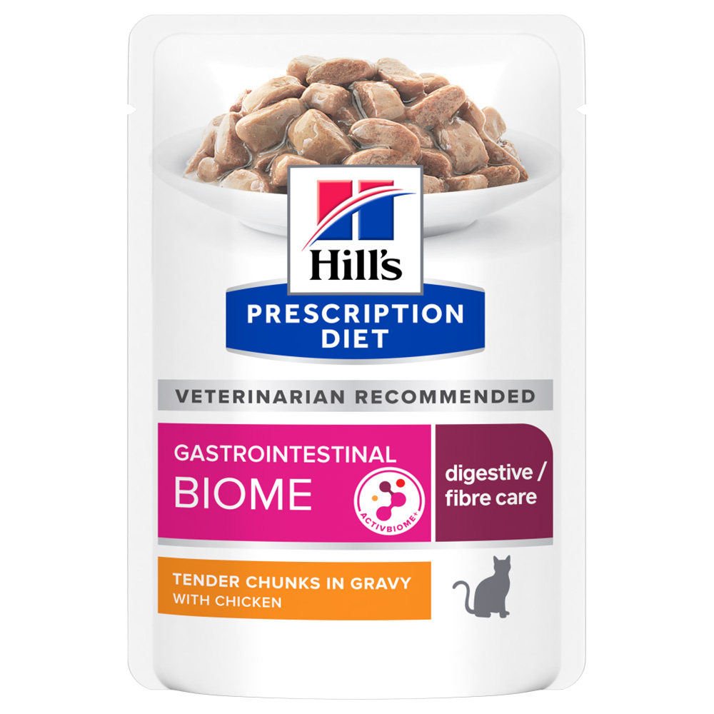 Hill's Prescription Diet Gastrointestinal Biome, kurczak - 12 x 85 g