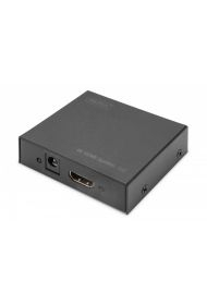 Rozdzielacz/Splitter HDMI 2-portowy, 4K 30Hz UHD 3D, HDCP 1.3, audio