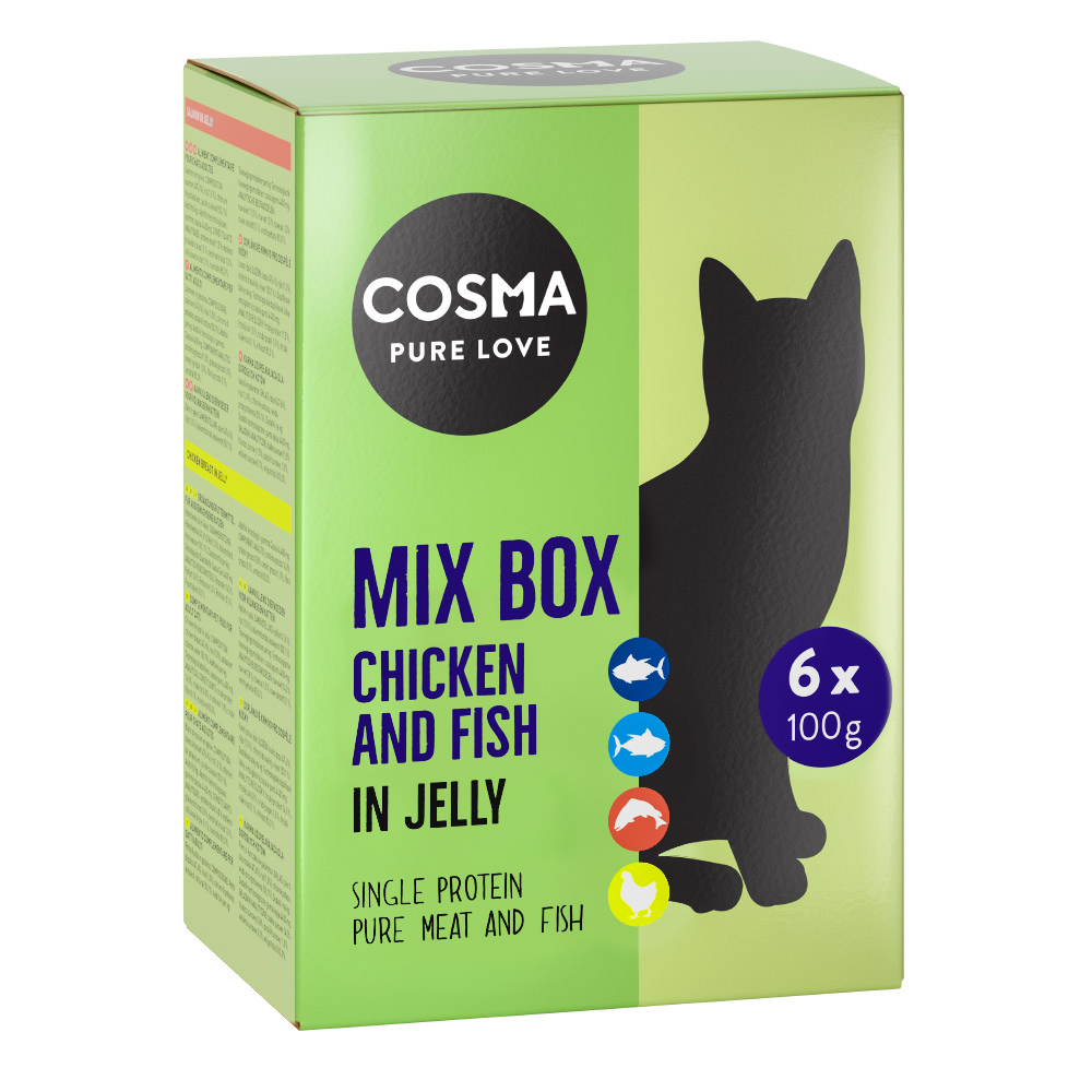 Megapakiet Cosma Original, saszetki, 24 x 100 g - Pakiet mieszany