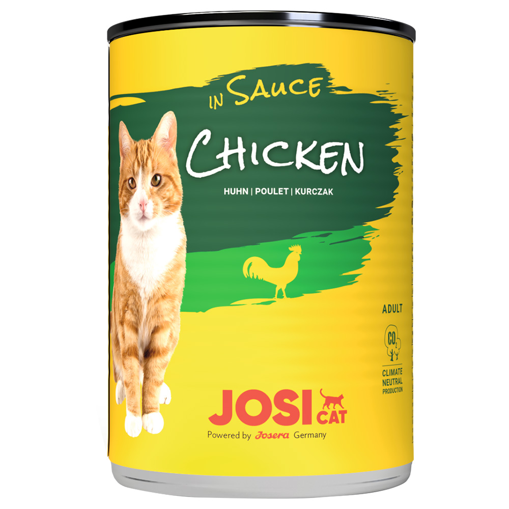 Korzystny pakiet JosiCat w sosie, 24 x 415 g - Kurczak