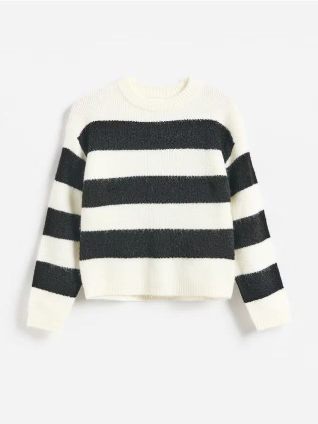 Reserved - Luźny sweter - wielobarwny