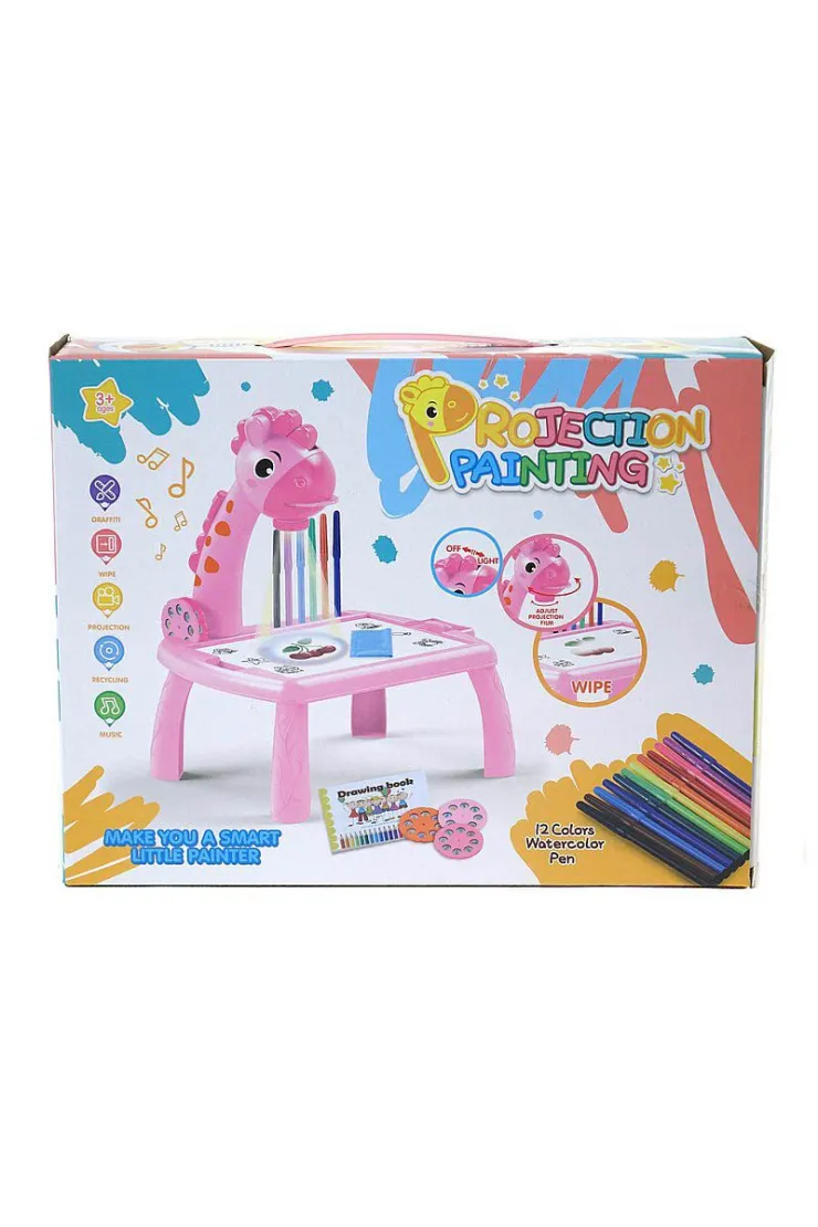 Projektor na baterie wymienne obrazki, akcesoria