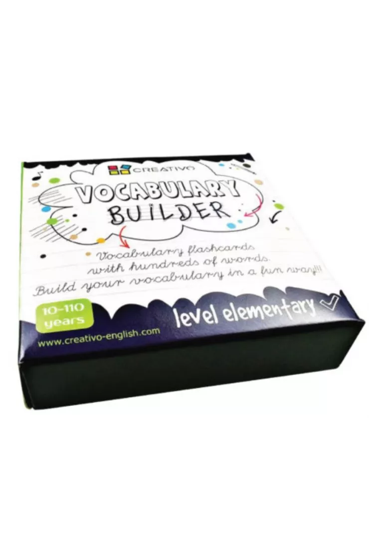 Karty językowe Angielski Vocabulary builder Elementary