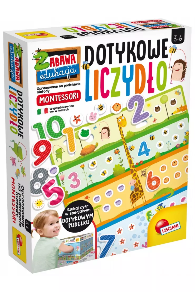 Zabawa i edukacja. Dotykowe liczydło