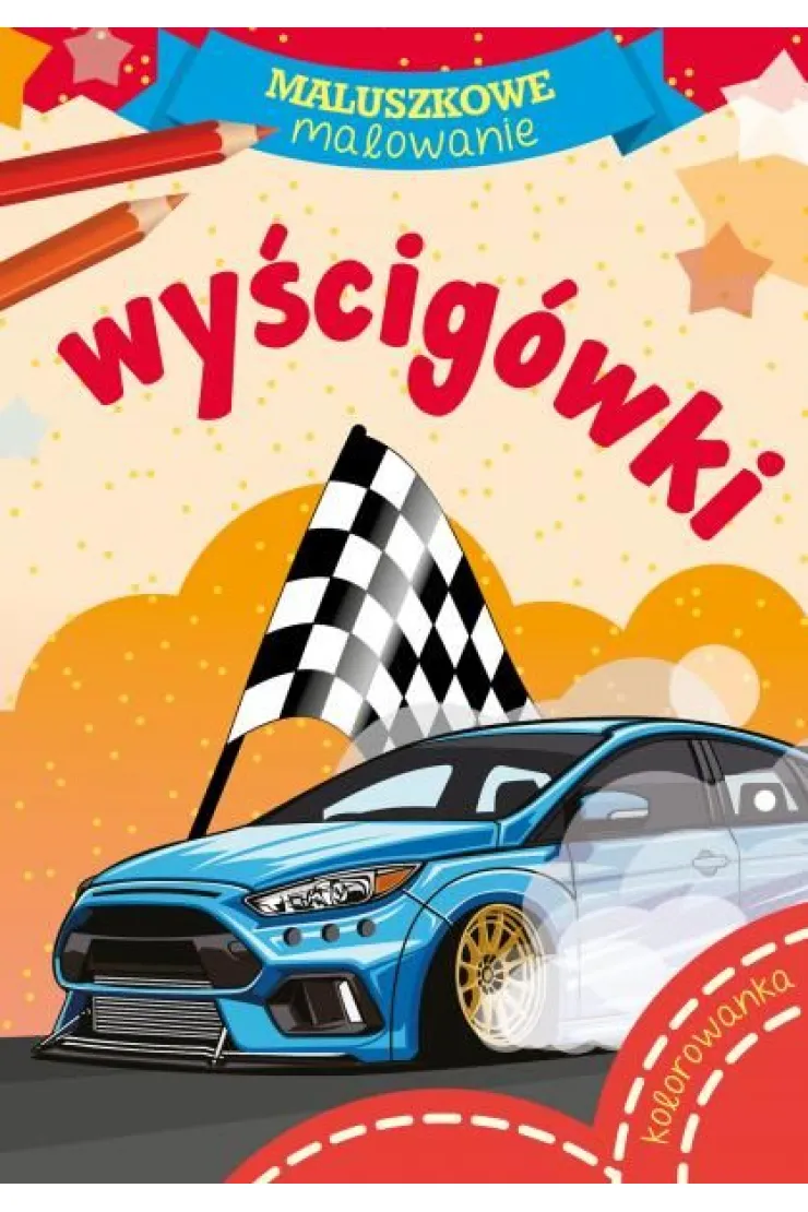 Maluszkowe malowanie. Wyścigówki miniaturka
