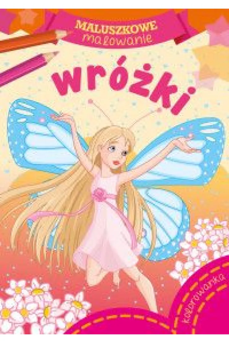 Malowanka A5 Maluszkowe malowanie. Wróżki SKRZAT 157655 miniaturka