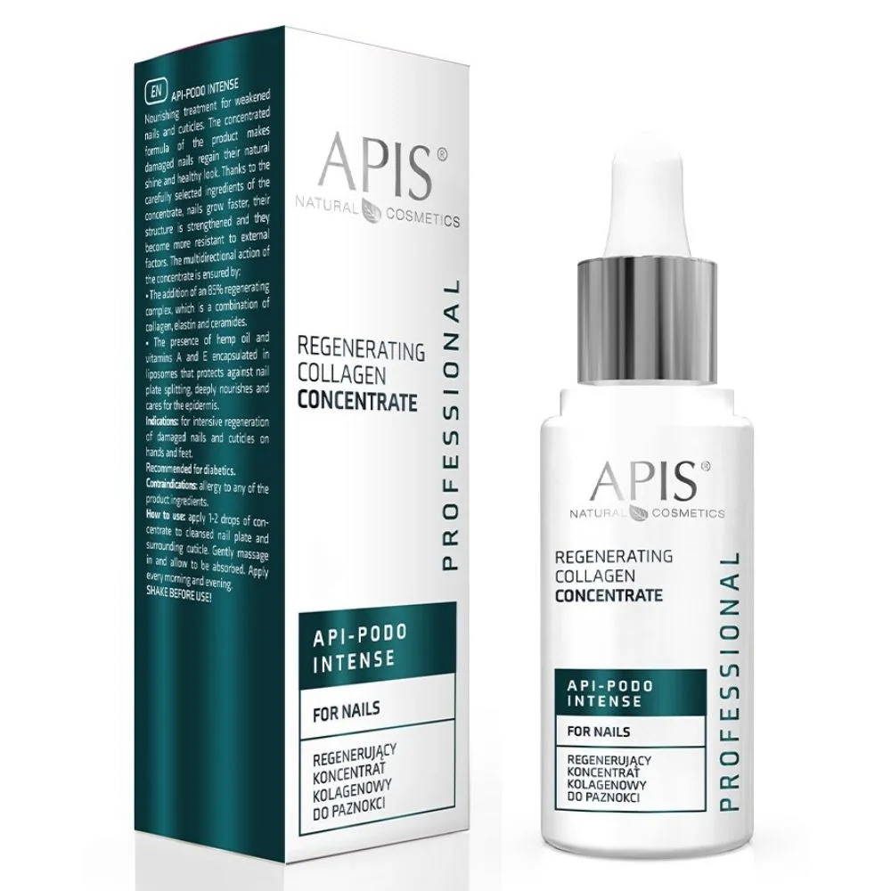 Apis Api-Podo Intense regenerujący koncentrat kolagenowy do paznokci 30 ml