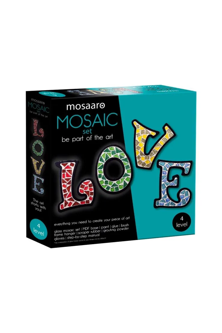 Zestaw kreatywny mozaika - Love