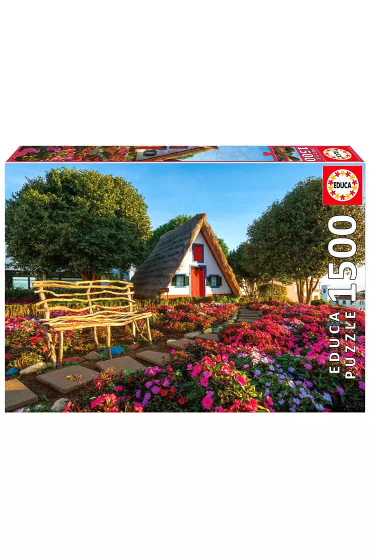 Puzzle 1500 el. Santana, Madera, Portugalia