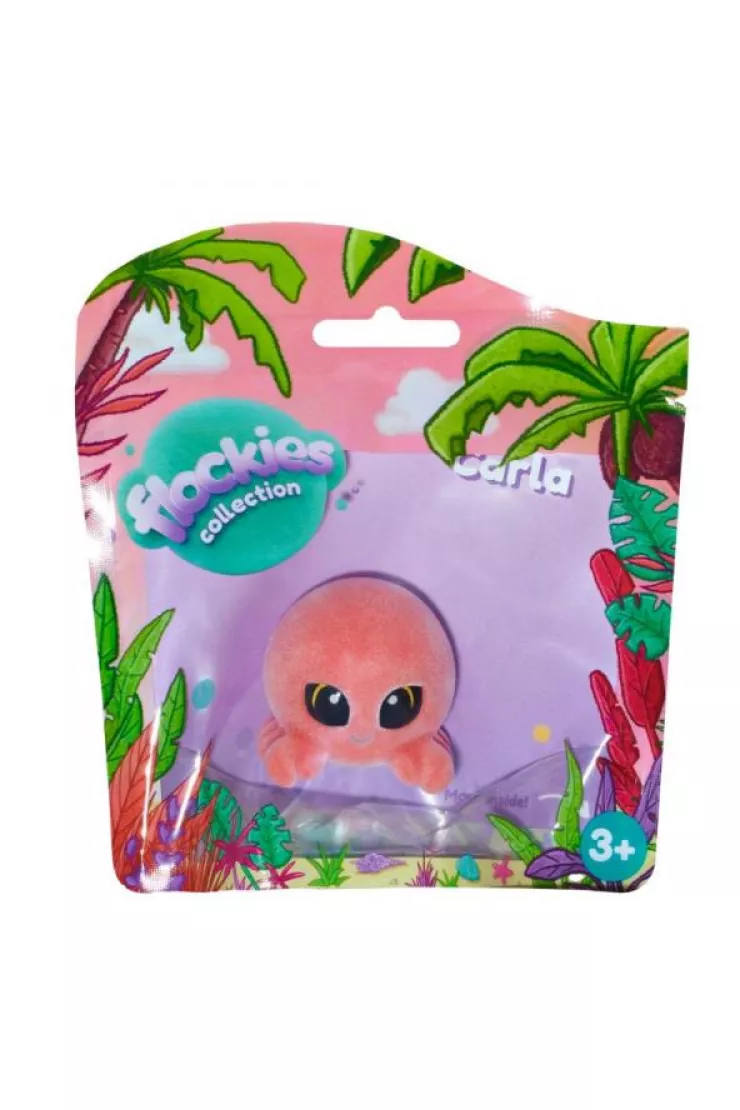 Figurka Flockies Krab czerwony