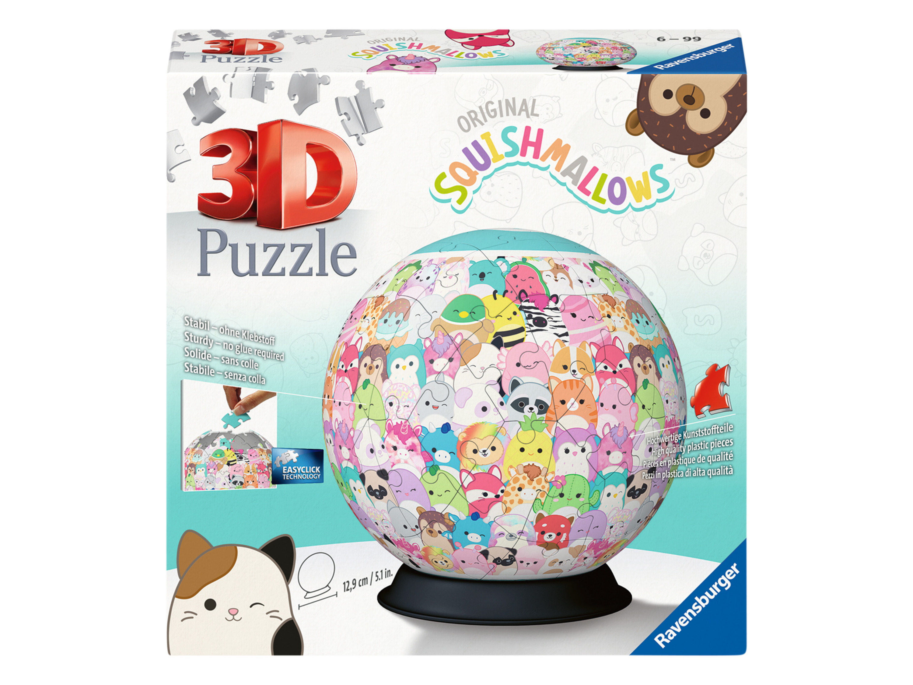 Ravensburger Puzzle 3D (Squishmallows) miniaturka
