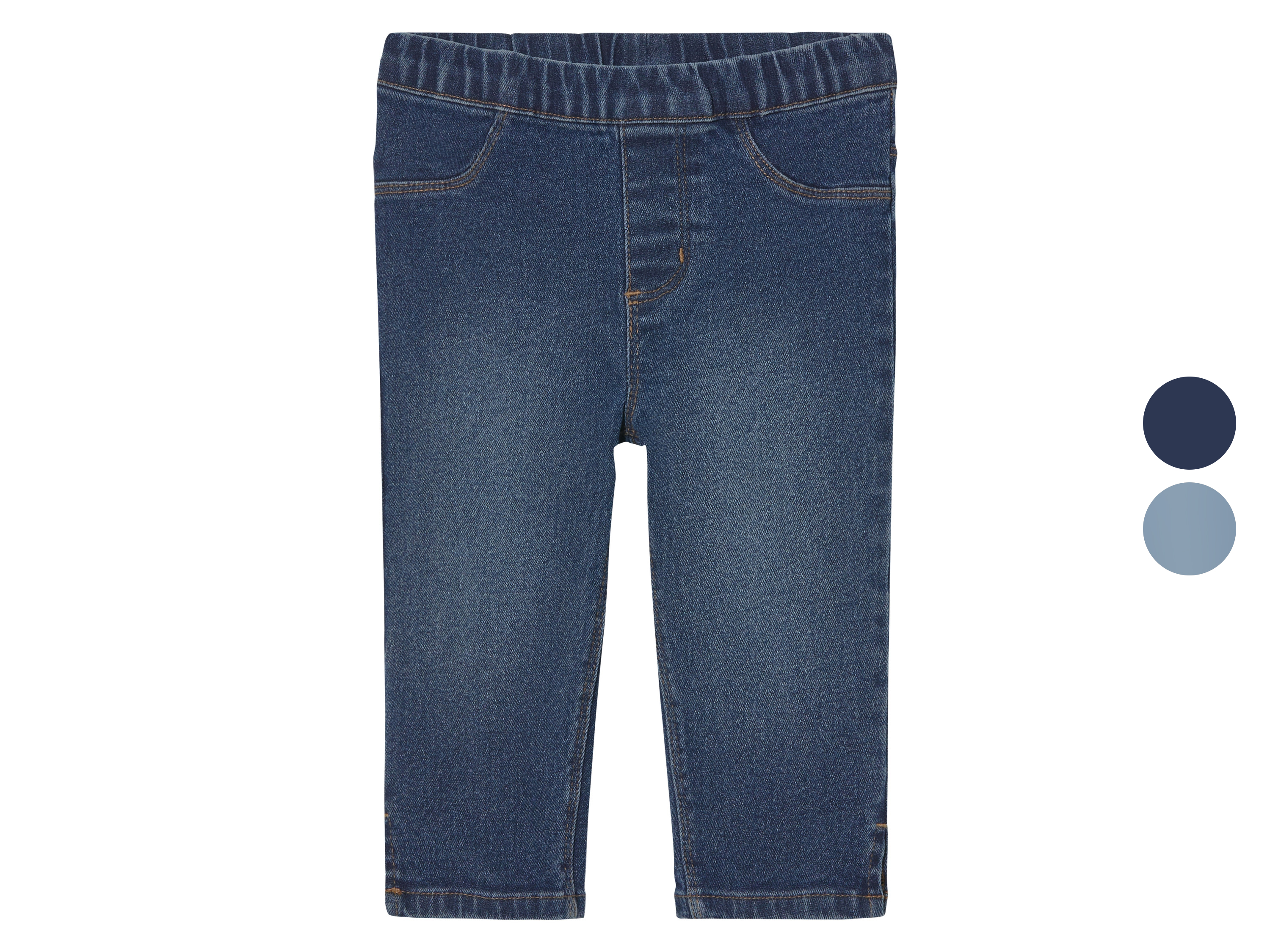 lupilu® Jegginsy capri dziecięce z bawełną