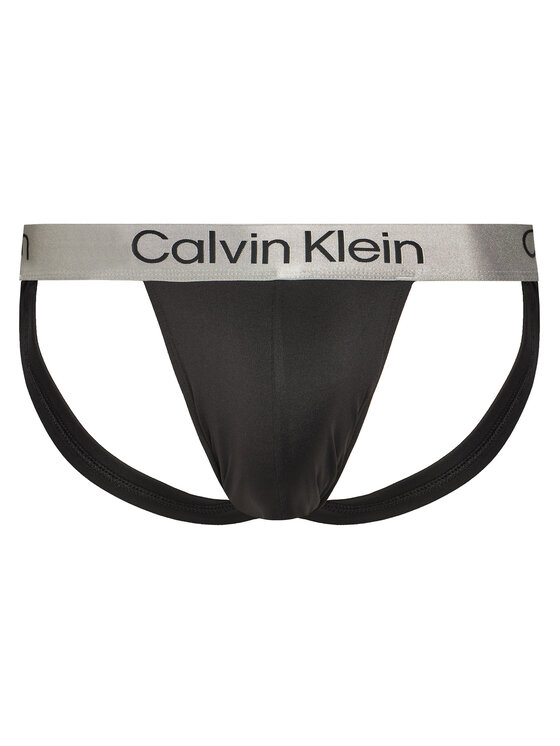 Calvin Klein Underwear Komplet slipów Jock Strap LV00NB4121 Czarny