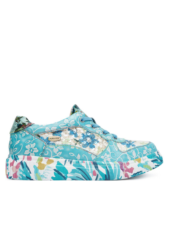 Laura Vita Sneakersy Soleno 03 Niebieski