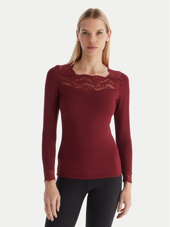 Ysabel Mora Bielizna termoaktywna górna 70005 Różowy Slim Fit