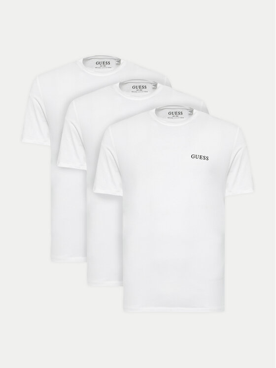 Guess Komplet t-shirtów U4YG52 KCAM1 Biały Regular Fit