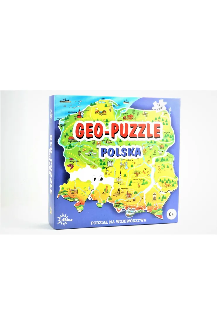 Geo puzzle Polska