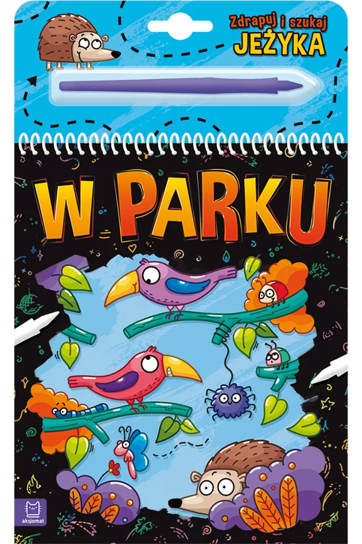 ZDRAPUJ I SZUKAJ JEŻYKA. W PARKU