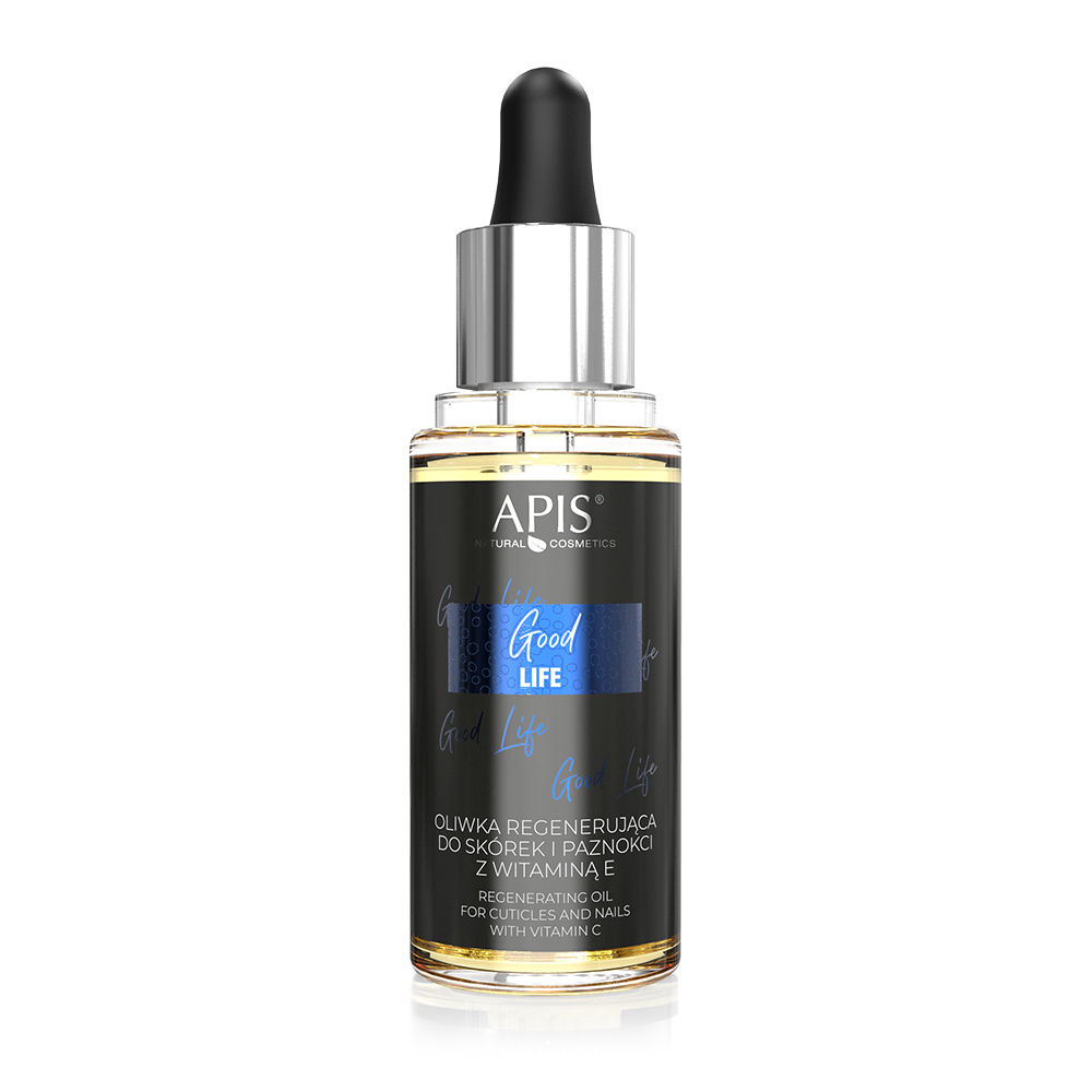 Apis Good Life oliwka regenerująca do skórek i paznokci z witaminą E 30 ml